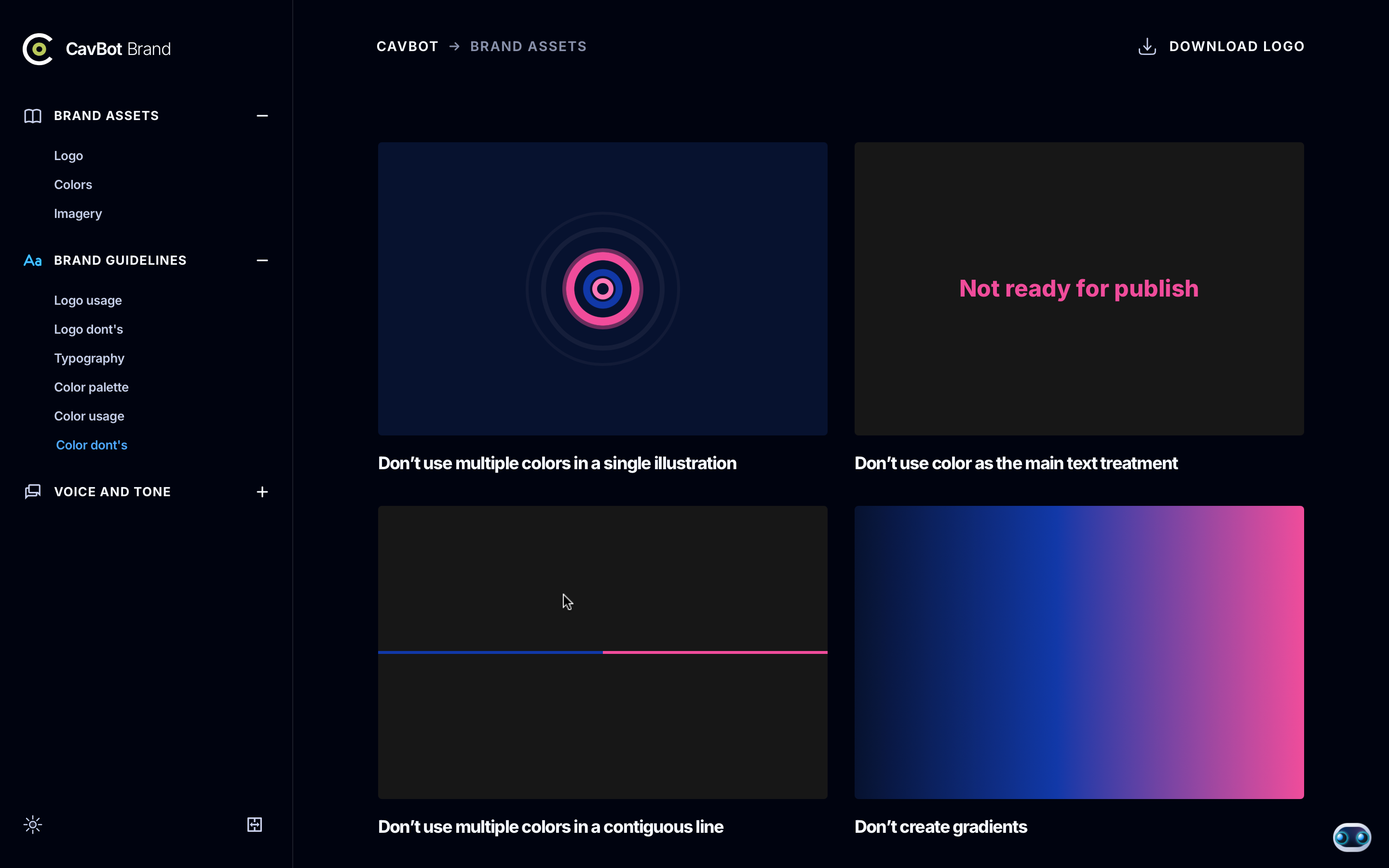 Brand application project placeholder