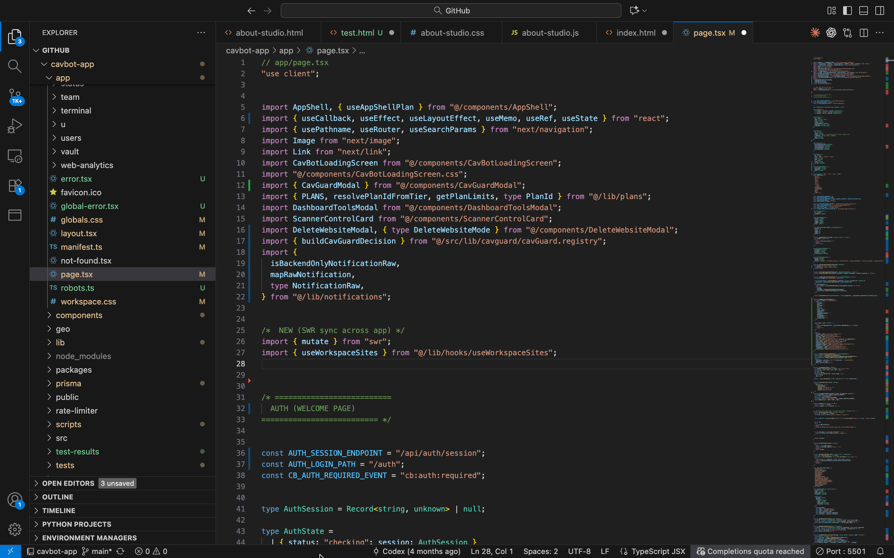 Full-stack software project placeholder